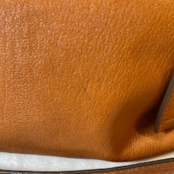 MICHAEL KORS EUC HAMILTON LOCK AND KEY BROWN HAND/SHOUDLER BAG - Picture 3 of 16